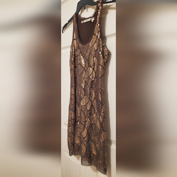 Chelsea & Violet Seath Cocktail Sequined Dress. Size S - Picture 2 of 13
